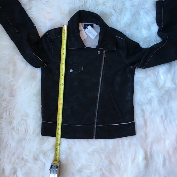 Splendid Bonded French Terry Biker Jacket ~ Medium - Picture 6 of 8